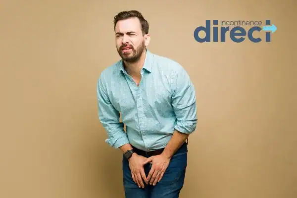 Image of a middle aged man suffering with urge incontinence Ipswich 
